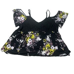 Torrid Off-the-Shoulder Floral Top - Size 4X
